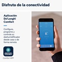 De'Longhi DDSX220WFA, Deshumidificador Inteligente con Wifi Integrado, Filtro, Función 24h, 20 Litros, (50€ reembolso)