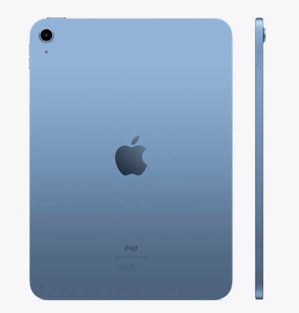 Apple iPad 10,9", 10 generación, 64gb, Wi-Fi, Chip A14 Bionic, color plata