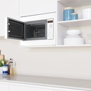 Balay 3CG6142B4, microondas integrable con grill, 382x595x335mm, 800w, 20l, blanco