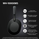 Sony WH-1000XM5, Auriculares Inalámbricos con Noise Cancelling, 30 horas de Autonomía