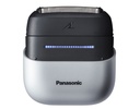 Panasonic ES-CM3BKS503, afeitadora compacta, 3 cuchillas, carga USB, color negro