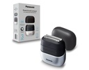 Panasonic ES-CM3BKS503, afeitadora compacta, 3 cuchillas, carga USB, color negro