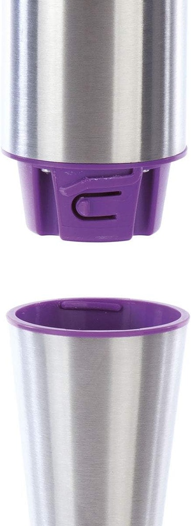 JATA BT166, batidora mano inox electrónica de colores, 1000w, vaso medidor 500ml incluido
