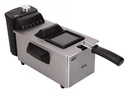 Jata FR680, freidora de aceite 3,2 litros, tapa con visor y filtro, acero inox, malla Filtra Plus
