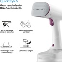 Braun GS5011PU, plancha de vapor vertical QuickStyle 5, 1200w, 150 ml, 22 g/min, blanco