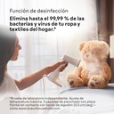 Braun GS5011PU, plancha de vapor vertical QuickStyle 5, 1200w, 150 ml, 22 g/min, blanco