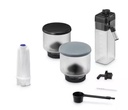 DeLonghi EXAM440.55.G, cafetera superautomática Rivelia, LatteCrema Hot, Bean Switch, 16 bebidas, 15 bares, gris azulado