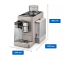 DeLonghi EXAM440.55.BG, cafetera superautomática Rivelia, LatteCrema Hot, Bean Switch, 16 bebidas, 15 bares, beige