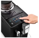 DeLonghi EXAM440.35.B, cafetera superautomática Rivelia, Bean Switch, 8 bebidas, 19 bares, negro
