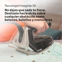 Braun IS5249BK, centro de planchado CareStyle 5, FreeGlide 3D, FastClean Ultimate, 2400w, 7,5 bares, negro
