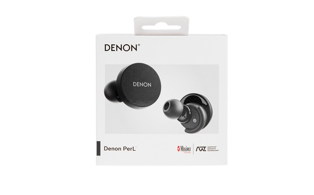 Denon AHC10, auriculares Bluetooth PerL, True Wireless, cancelación de ruido, micrófonos Integrados, uso de 24h, negro