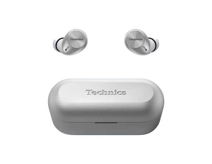 Technics EAHAZ40ES, auriculares Bluetooth, True Wireless, multipunto, uso de 25h, color plata