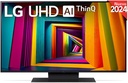 LG 43UT91006LA Smart TV 4K UHD de 43 pulgadas (procesador α5 AI Gen7, Freeview Play y Amazon Alexa, 60 Hz), azul ceniza