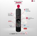 LG 43UT91006LA Smart TV 4K UHD de 43 pulgadas (procesador α5 AI Gen7, Freeview Play y Amazon Alexa, 60 Hz), azul ceniza