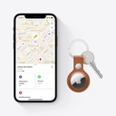 APPLE MX532ZY,  AirTag localizador Bluetooth, IP67, Chip U1, blanco
