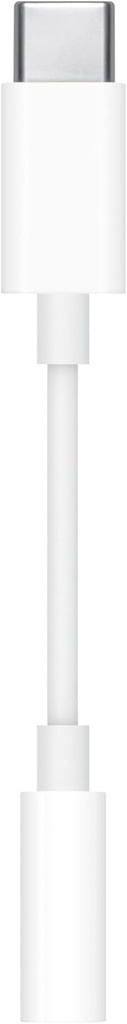 Apple MW2Q3ZM, adaptador de USB-C a toma de Jack 3,5mm, blanco