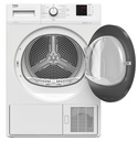 Beko DHS 7413 GA0, secadora bomba de calor, 7kg, OptiSense, AquaWave, blanco, clase A++