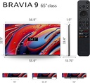 Sony K-65XR90 Bravia 9, QLED Mini LED