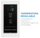 Midea MDRC207FEE01, congelador horizontal, 85cm, 142l, controlador electrónico, blanco