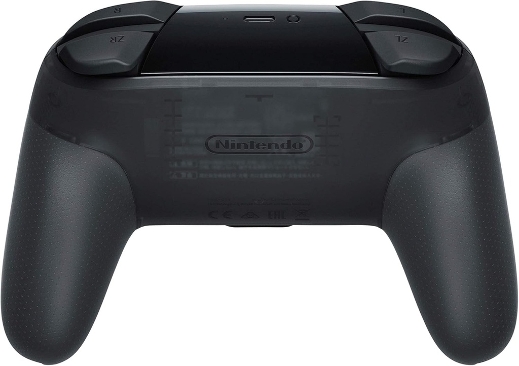 Nintendo Switch, mando Pro, USB-C, color negro