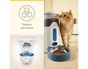 Panasonic CP-JNF01CW, comedero inteligente de mascotas, 2,8L, App de control remoto, blanco