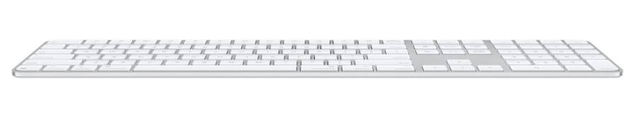 Apple Magic Keyboard con Touch ID y teclado numérico, español - teclas blancas