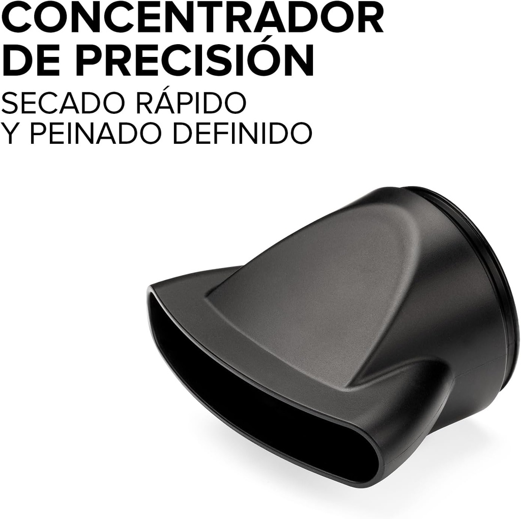 Bellissima B-Travel, secador de pelo de viaje, 1400w, 2 niveles, plegable, negro y dorado