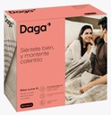 Daga Relax, manta suave XL eléctrica, 6 niveles temperatura, 150w, 140x180cm, beige