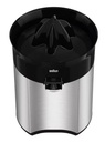 Braun CJ5050BK, exprimidor eléctrico CitrusQuick 5, 0,5l, 60w, negro/metal