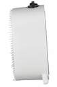 Midea NF20-20AW, calefactor compacto, 2000w, 2 niveles de calor, termostato regulable, color blanco