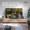 Panasonic TV-55W80AEZ, TV QLED 139 cm (55") UHD 4K, Dolby Vision, High Contrast, Smart TV