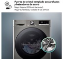 LG F4WR7009AGS, lavadora carga frontal, 9kg, 1400rpm, inox, clase A -10%