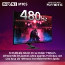 SONY SDM27Q10S Monitor Gaming, 27"4K OLED, Frecuencia 480Hz, Tiempo de respuesta 0,03ms, Perfecto para PS5