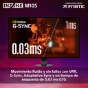 SONY SDM27Q10S Monitor Gaming, 27"4K OLED, Frecuencia 480Hz, Tiempo de respuesta 0,03ms, Perfecto para PS5
