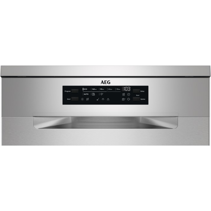 AEG FFB64607ZM, lavavajillas libre instalación, 60cm, 13 cubiertos, inox, clase C