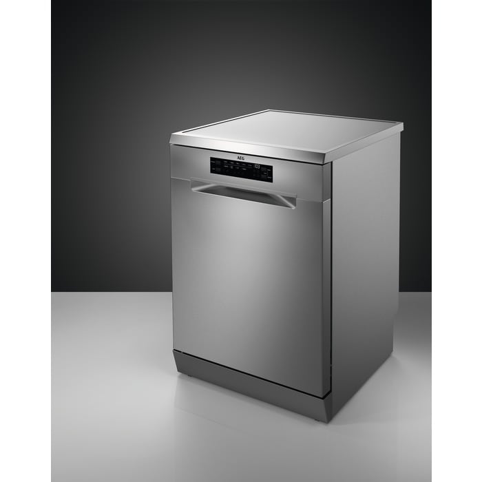 AEG FFB64607ZM, lavavajillas libre instalación, 60cm, 13 cubiertos, inox, clase C