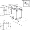 Electrolux ESS47400SX, lavavajillas libre instalación, 60cm, 13 cubiertos, inox, clase C