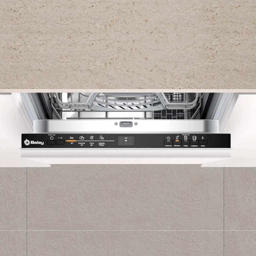 Balay 3VT4031NA Lavavajillas Integrable, 45cm, 10 cubiertos, clase E