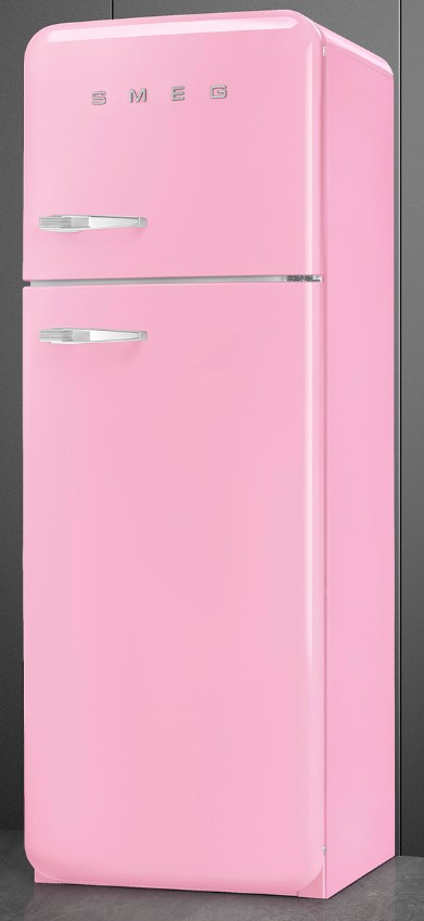 Smeg FAB30RPK5, frigorífico dos puertas, 172x60cm, 50's Style, rosa, clase D