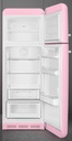 Smeg FAB30RPK5, frigorífico dos puertas, 172x60cm, 50's Style, rosa, clase D