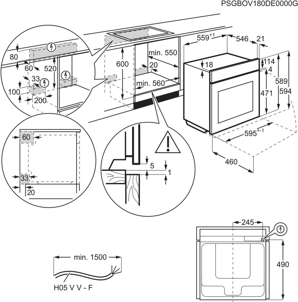 AEG BSE999330M, horno con vapor, SteamPro, Steamify, CookView, sonda térmica, serie 9000, clase A++