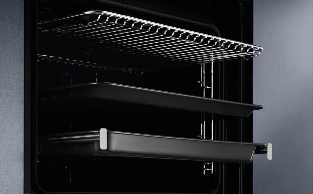 Electrolux EOF3H50BX, horno multifunción, 59x56x55cm, con AquaClean, 65l, inox, clase A