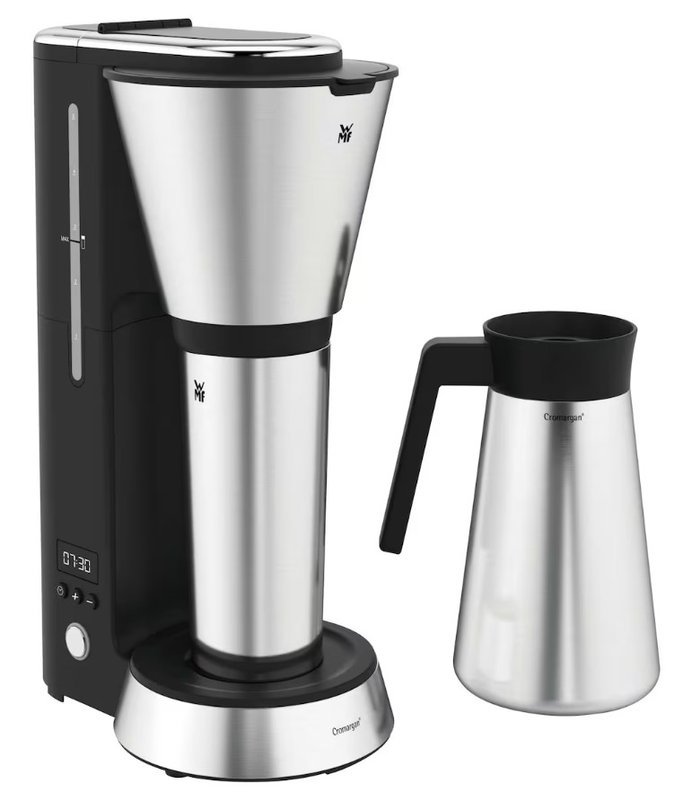 WMF KITCHENminis, cafetera de goteo con termo, 760w, termo de 350ml, inox Cromargan