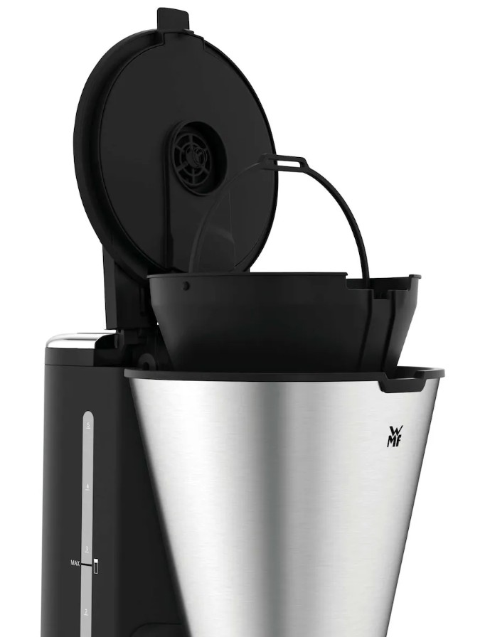 WMF KITCHENminis, cafetera de goteo con termo, 760w, termo de 350ml, inox Cromargan