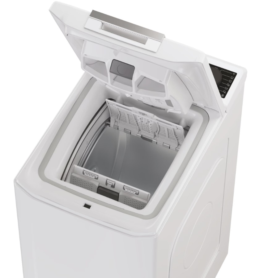 Haier THASN2856TM4-S, lavadora de carga superior T Series 7, 8,5kg, 1200 rpm, blanco, clase B