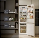 Candy CNCQ2T618EW, frigorífico combi libre instalación, 1,85x60cm, NoFrost, blanco, clase E
