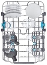 HAIER XI1C3TB2FB, lavavajillas I-Pro Shine Series 4, Integración Total, 11 servicios, 8 programas, clase C