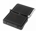 Jata JEGR1450, grill con placas desmontables, 2000w, apertura 180º, negro