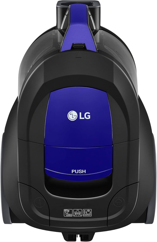 LG VC5506NHTB, aspirador sin bolsa, 650w tecnología Elipse ciclónica, azul