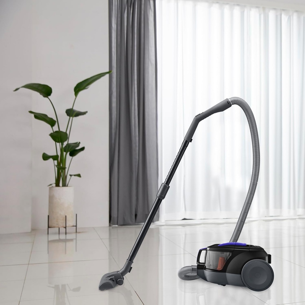 LG VC5506NHTB, aspirador sin bolsa, 650w tecnología Elipse ciclónica, azul